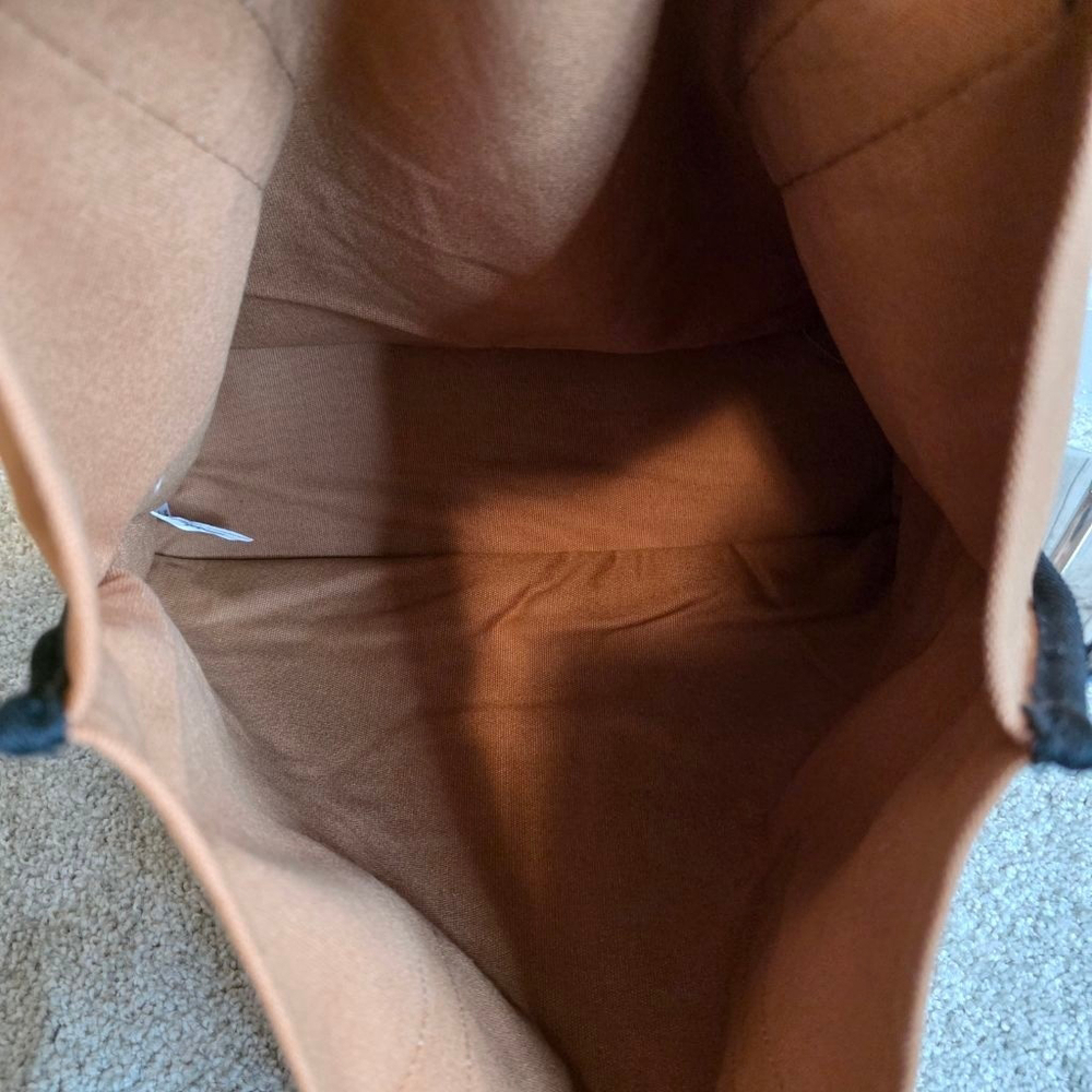 MCM Brown & Black Canvas Tote Bag - Picture 8 of 10